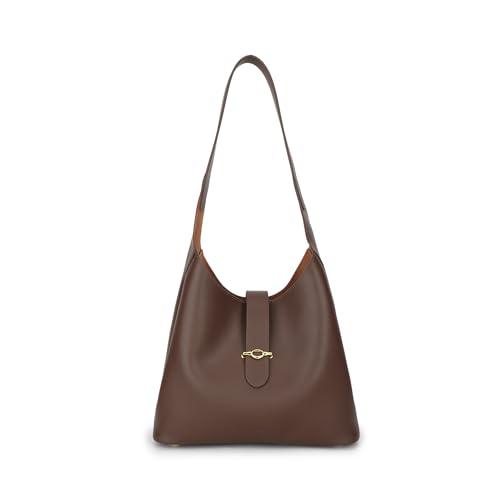 Carlheim Women's Totebags Statement Genuine Leather, Brown