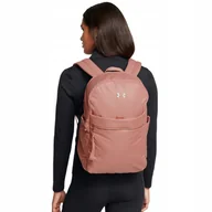Plecaki - Plecak damski Under Armour Studio Campus BP canyon pink / metallic gold | WYSYŁKA W 24H | 30 DNI NA ZWROT - miniaturka - grafika 1