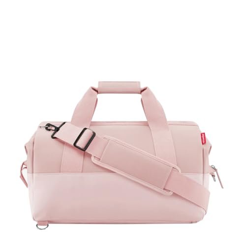 reisenthel Uniwersalna torba podróżna M Duffel Mix Blush – torba podróżna o pojemności 18 l, wykonana z przetworzonych butelek PET – wysoka jakość i wygoda – szer. 40 x wys. 33,5 x gł. 24 cm, MG3300,