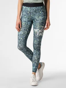 The North Face Legginsy damskie, niebieski - Spodnie sportowe damskie - miniaturka - grafika 1