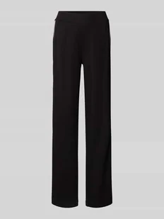 Spodnie sportowe z mieszanki wiskozy z elastycznym pasem - Spodnie damskie - miniaturka - grafika 1