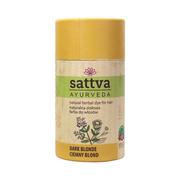 Farby do włosów i szampony koloryzujące - Sattva Henna ciemny blond SATTVA 150g - miniaturka - grafika 1