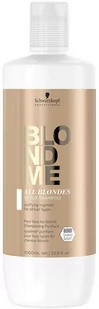 Schwarzkopf BLONDME All Blondes Detox Szampon oczyszczający do włosów blond 1000ml 17124 - Szampony do włosów - miniaturka - grafika 1