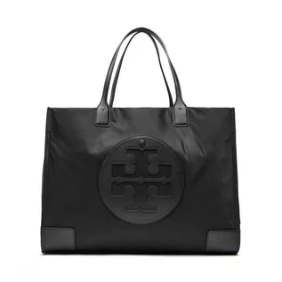 Torebki damskie - Torebka TORY BURCH - Ella Tote 87116 Black 001 - grafika 1