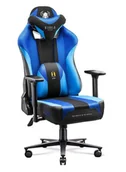 Fotele gamingowe - Diablo X-Player 2.0 King Frost Black - miniaturka - grafika 1