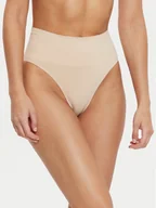 Majtki damskie - LAUREN RALPH LAUREN Figi klasyczne z wysokim stanem 4L0020 Beżowy - miniaturka - grafika 1