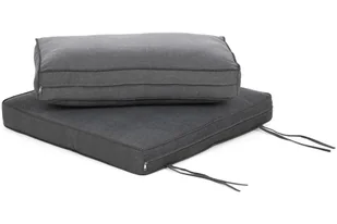 Narożnik ogrodowy aluminiowy Nicea Dark Grey / Grey - Sofy ogrodowe - miniaturka - grafika 7