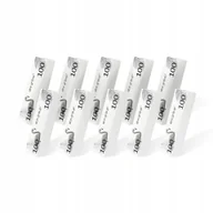 Akcesoria do paznokci - Aba Group Blok Polerski Biały 100/100 Zestaw 10szt - miniaturka - grafika 1