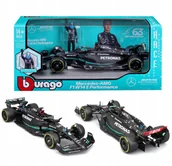 Samochody i pojazdy dla dzieci - BOLID F1 Mercedes AMG W14 FIGURKA GEORGE RUSSELL 1:24 BBURAGO 18-28037 - miniaturka - grafika 1