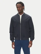 Kurtki męskie - Lindbergh Kurtka bomber 30-301136 Granatowy Regular Fit - miniaturka - grafika 1