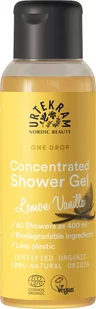 Urtekram Concentrated Shower Gel Lemon Vanilla - skoncentrowany żel pod prysznic 100 ml - Kosmetyki do kąpieli - miniaturka - grafika 1