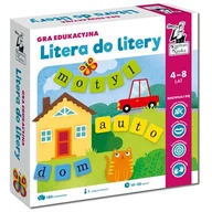Gry planszowe - Kapitan Nauka. Litera do litery 4-8 lat - Kapitan Nauka - miniaturka - grafika 1