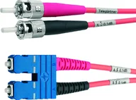 Patchcordy - Telegaertner Kabel Światłowód L00891A0079 [1x złącze męskie ST 1x złącze męskie SC] 50/125 Multimode OM4 2 m - miniaturka - grafika 1