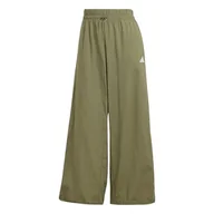 Spodnie rowerowe - adidas Kobiety ESSENTIALS 3-STRIPES LIFESTYLE WOVEN PARACHUTE PANTS, Olive Strata/White, XL - miniaturka - grafika 1