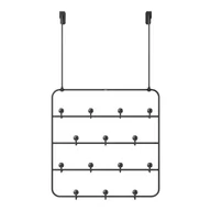 Wieszaki i stojaki - Czarny metalowy wieszak na drzwi 36 cm Estique – Umbra - miniaturka - grafika 1