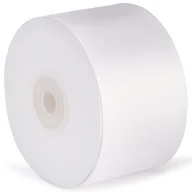 Opakowania i torebki na prezenty - Wstążka satynowa 27 metrów x 50 mm biała - miniaturka - grafika 1