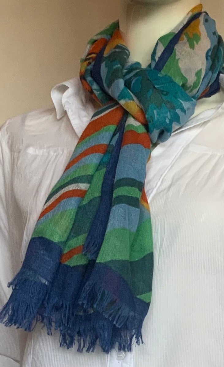 Szal PREMIUM WISKOZA Bandana OTULACZ PIEKNY Szalik