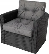 Poduszki ogrodowe - Hobbygarden R1 PODUSZKA KAJA GRAFITOWY - miniaturka - grafika 1