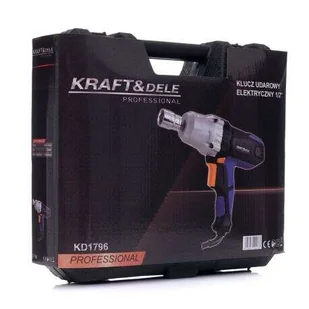 Elektryczny klucz udarowy 1/2" + walizka + nasadki - Klucze udarowe - miniaturka - grafika 11