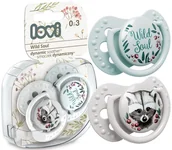 Smoczki uspokajające - LOVI SMOCZEK USPOKAJAJĄCY WILD SOUL 0-3 m 2szt. - miniaturka - grafika 1