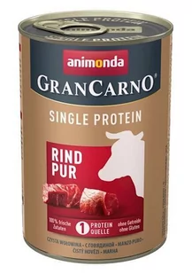 Animonda dla psów GranCarno single protein rind pur 400g - Mokra karma dla psów - miniaturka - grafika 2