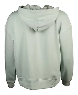 GANT Damska bluza z kapturem z logo Rel, Dusty Turquoise, L - Bluzy damskie - miniaturka - grafika 1