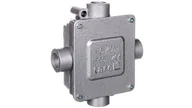 Puszki elektryczne i akcesoria - Tarel Puszka odgałęźna metalowa 5-torowa 6mm2 4 wejścia P16 IP55 024 - miniaturka - grafika 1