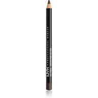 Kredki do oczu - NYX PROFESSIONAL MAKEUP Slim Eye Pencil Kredka do oczu Black Brown - miniaturka - grafika 1