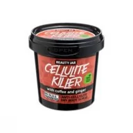 Balsamy i kremy do ciała - Beauty Jar Beauty Jar cellulite killer Antycellulitowy suchy peeling do ciała z kawą i proszkiem z korzenia imbiru 200g - miniaturka - grafika 1
