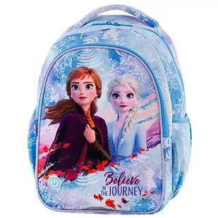 Kraina Lodu Plecak 15'' 2 komorowy Frozen II-1 47305 - Plecaki szkolne i tornistry - miniaturka - grafika 1
