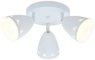 Lampy sufitowe - Candellux Plafon lampa sufitowa spot Coty 3x40W E14 biały mat 98-67135 - miniaturka - grafika 1