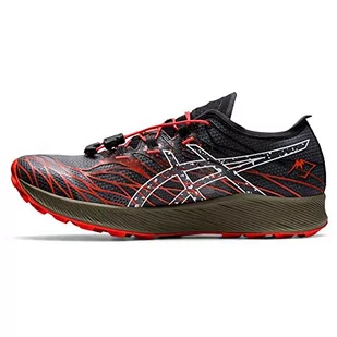 ASICS Męskie trampki Fuji Speed, Black Cherry Tomato, rozmiar 9, Czarny pomidor wiśniowy, 44 EU - Trampki męskie - miniaturka - grafika 1