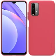 Etui i futerały do telefonów - Nillkin Obudowa dla telefonów komórkowych Super Frosted na Xiaomi Redmi 9T Czerwony - miniaturka - grafika 1