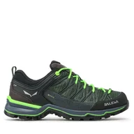 Buty trekkingowe męskie - Trekkingi Salewa Ms Mtn Trainer Lite Gtx GORE-TEX 61361-5945 Zielony - miniaturka - grafika 1