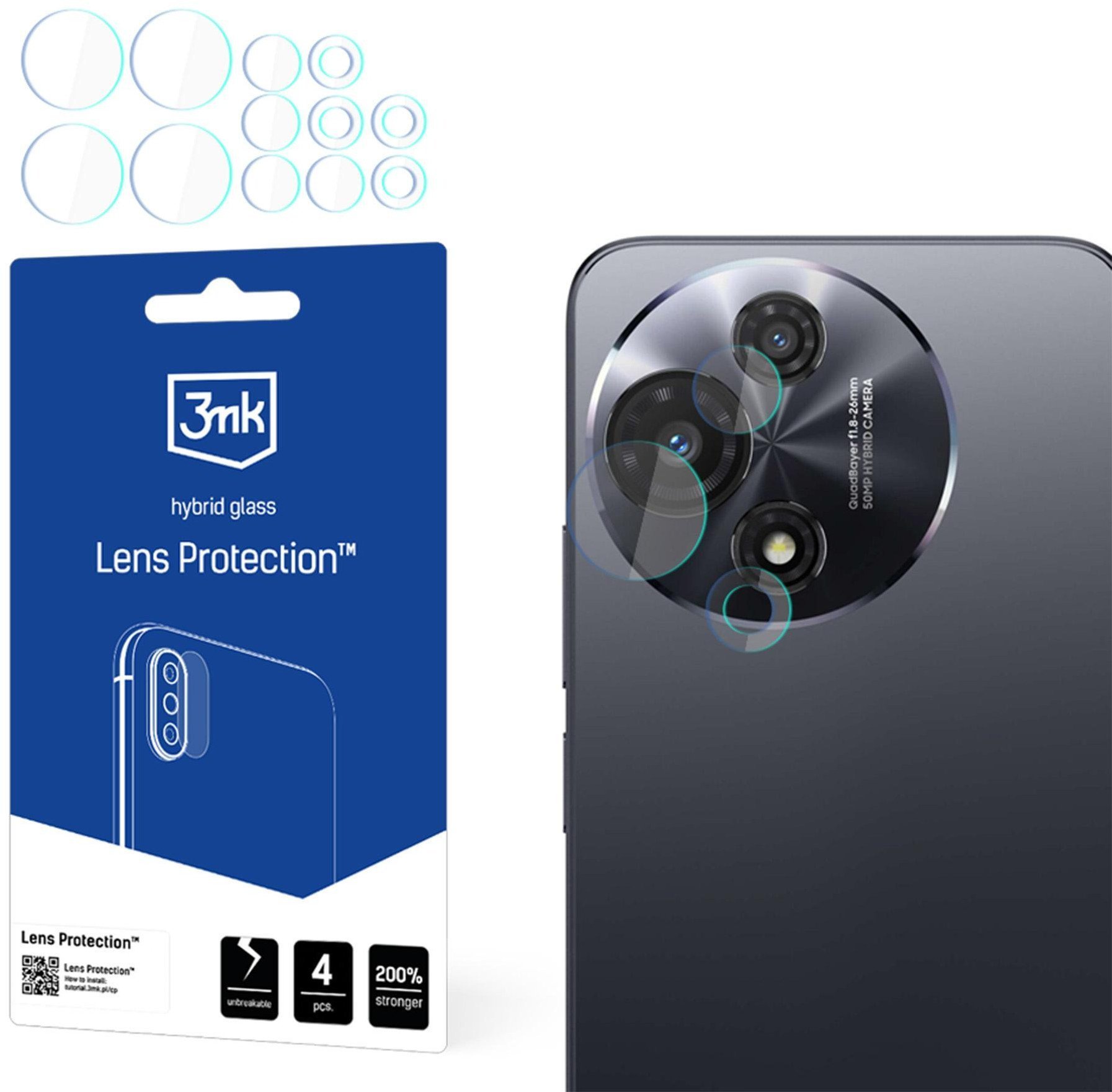 TCL 60R 5G - 3MK LENS PROTECTION