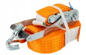 Pasy transportowe - Pas Transportowy z Napinaczem 10M 5T 50MM Do Ładunku Norma Tuv Gs - miniaturka - grafika 1