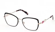 Okulary przeciwsłoneczne - Emilio Pucci Okulary przeciwsłoneczne unisex, Black/Other, 56 - miniaturka - grafika 1