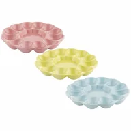 Pozostałe akcesoria kuchenne - Talerz do jajek na jajka do serwowania jajek  kod: 2PS-TAL-J/B/COLOR - miniaturka - grafika 1