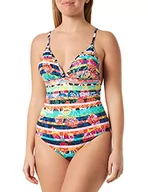 Stroje kąpielowe - Cherry Beach Damski jednoczęściowy kostium kąpielowy Crystal Beach, czarny, 44 - miniaturka - grafika 1