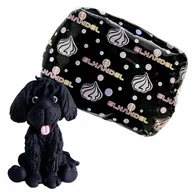 Dodatki do ciast w proszku - Lukier plastyczny masa cukrowa do dekoracji tortu ciast kolor czarny 1kg - miniaturka - grafika 1