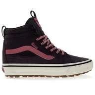 Trampki damskie - Buty damskie Vans SK8-Hi Waterproof Insulated VN000DAQ02Y1 - fioletowe - miniaturka - grafika 1
