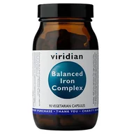 Witaminy i minerały - Viridian Żelazo Complex (90 kapsułek) suplement diety 5060003593225 - miniaturka - grafika 1