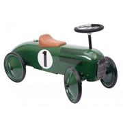 Jeździki dla dzieci - Goki Zielony jeździk wyścigowy 14167 - miniaturka - grafika 1