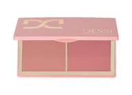 Róże do policzków - Dessi Zestaw róży w kremie, 02 Apricot/Strawberry Shake 16 g - miniaturka - grafika 1