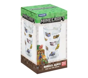 Paladone Minecraft Axolotl Glass - Gadżety dla graczy - miniaturka - grafika 1