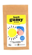 Gumy do żucia, lizaki, dropsy - Pięć Przemian (SIMPATIKO) KsyliGumy do żucia cytrynowe bez cukru 40g - miniaturka - grafika 1