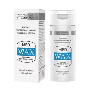 Pilomax SP. Z O.O. Wax Med szampon wzmacniający przeciw wypadaniu włosów 150 ml 7084899 - Szampony do włosów - miniaturka - grafika 1