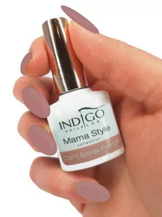 Indigo Lakier Hybrydowy Cant Speak French - Lakiery hybrydowe - miniaturka - grafika 1