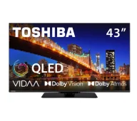 Telewizory - Toshiba 43QV3F63DG 43" QLED 4K Smart TV - miniaturka - grafika 1