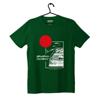 Odzież do sportów motorowych - T-shirt koszulka Datsun 240Z zielona-M - miniaturka - grafika 1